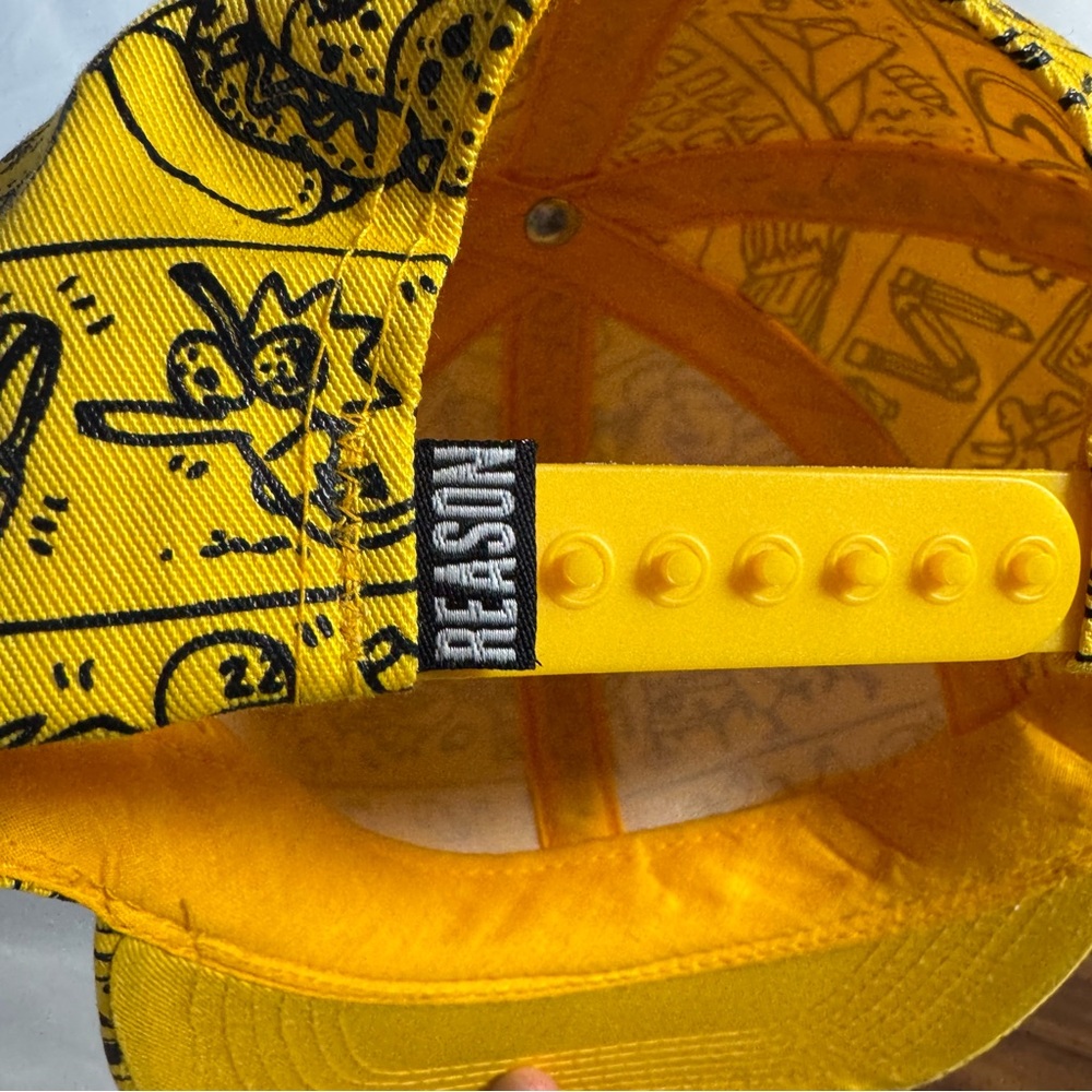 Yellow Graphic Cap - Picture 10 of 12